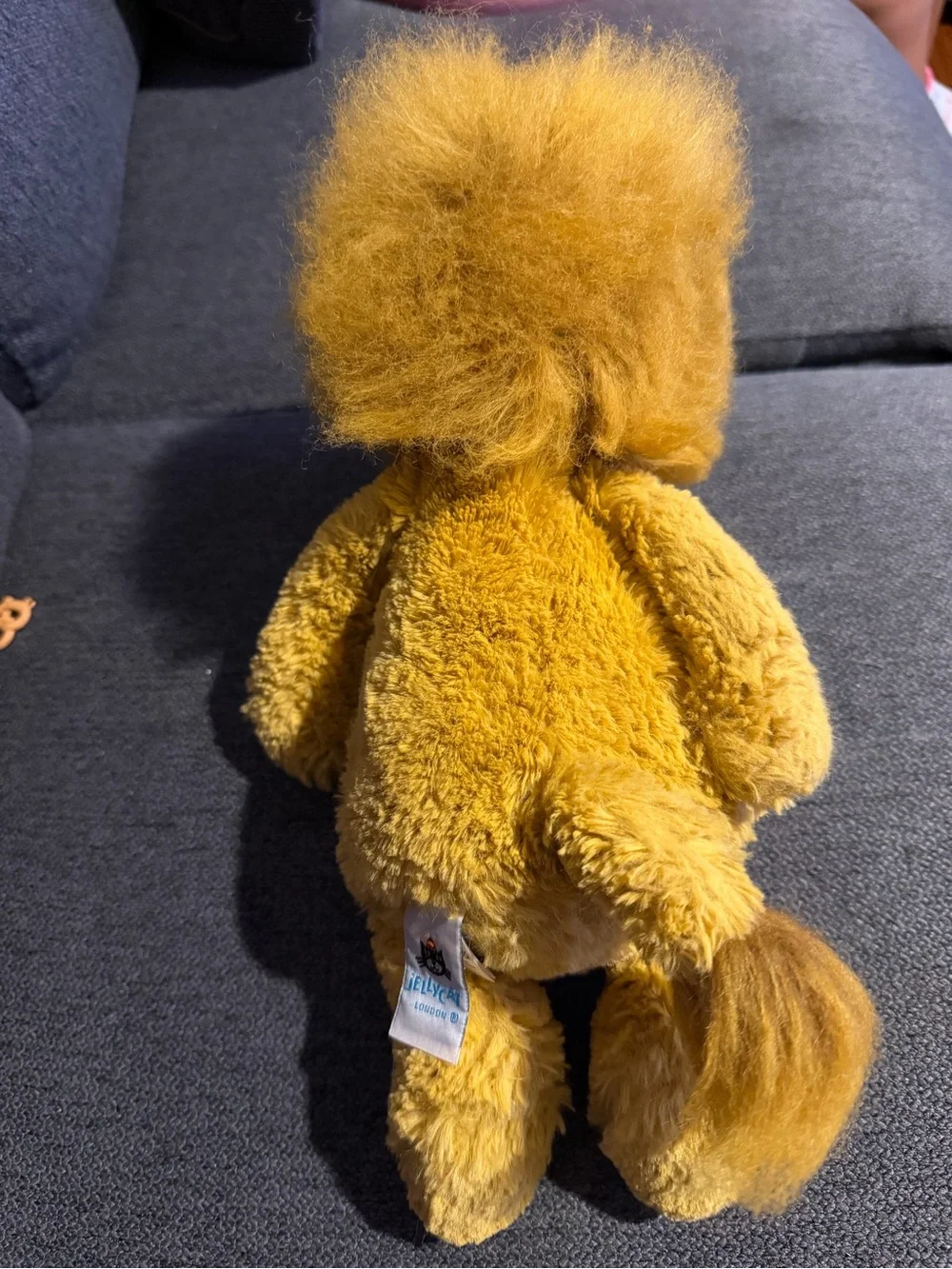 Jellycat Bashful Lion Stuffed Animal